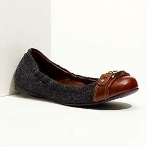 Tory Burch Ambrose flannel ballet flat